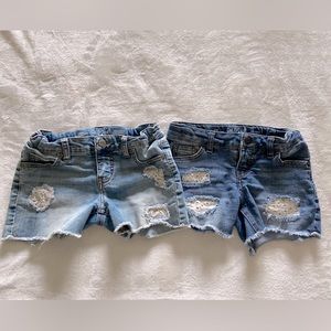 Cat & Jack Girls Size 7/8 Jean Shorts